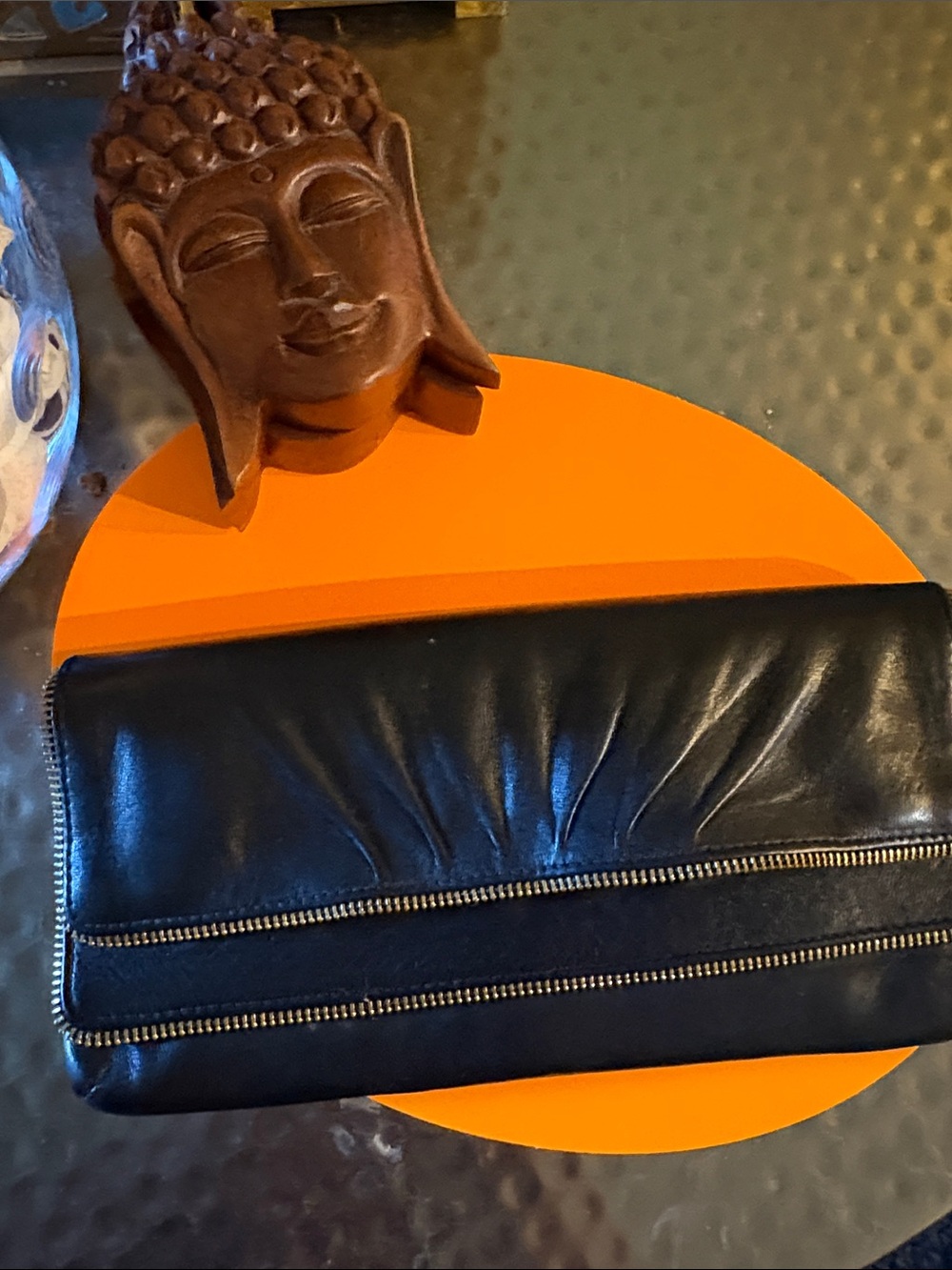 Lauren Merkin Black Allie Clutch
